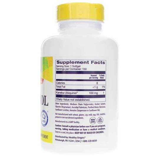 Ubiquinol 100 Mg, HLO